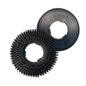 Escova Mista para Enceradeira  Nylon e Aço com Base Plástica